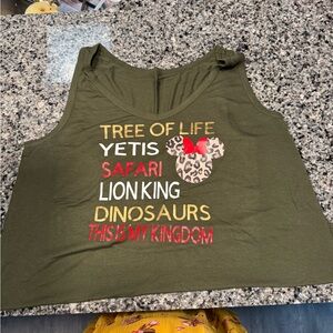 a.n.a Olive Green Top